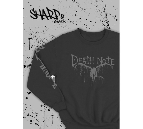 "Толстовки, свитшоты и худи Sharp&Shop" Свитшот Аниме мужской женский чёрный