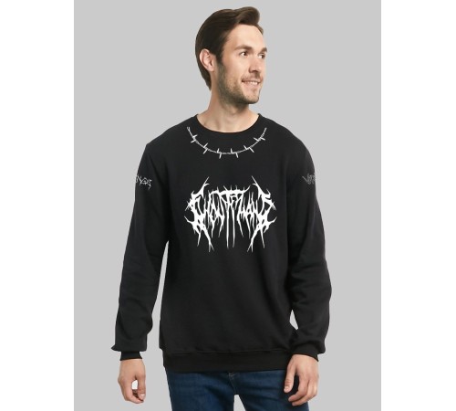 "Толстовки, свитшоты и худи Sharp&Shop" Свитшот Аниме мужской женский чёрный