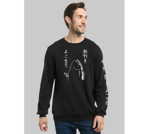 "Толстовки, свитшоты и худи Sharp&Shop" Свитшот Аниме мужской женский чёрный
