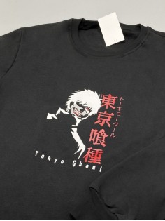 "Толстовки, свитшоты и худи Sharp&Shop" Свитшот Аниме мужской женский чёрный