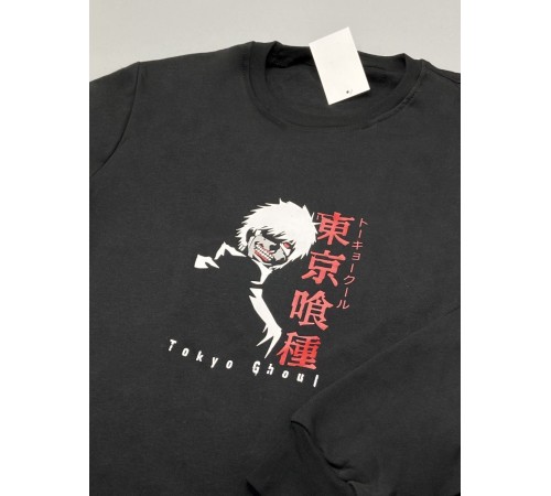 "Толстовки, свитшоты и худи Sharp&Shop" Свитшот Аниме мужской женский чёрный