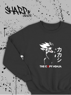 "Толстовки, свитшоты и худи Sharp&Shop" Свитшот Аниме мужской женский чёрный