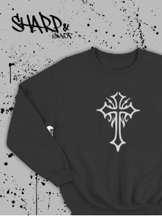 "Толстовки, свитшоты и худи Sharp&Shop" Свитшот Аниме мужской женский чёрный