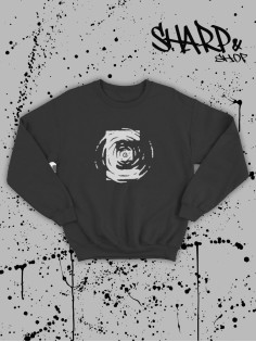 "Толстовки, свитшоты и худи Sharp&Shop" Свитшот Аниме мужской женский чёрный