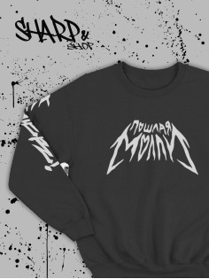 "Толстовки, свитшоты и худи Sharp&Shop" Свитшот Аниме мужской женский чёрный