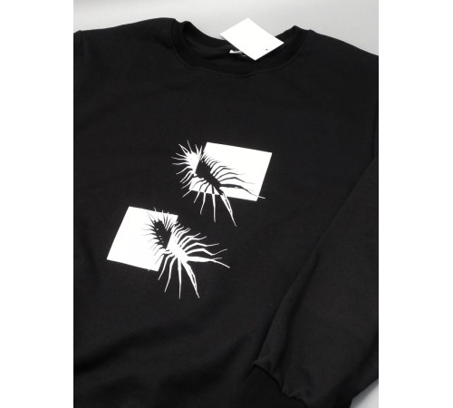 "Толстовки, свитшоты и худи Sharp&Shop" Свитшот Аниме мужской женский чёрный