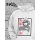 "Толстовки, свитшоты и худи Sharp&Shop" Белое худи Аниме мужское женское кофта