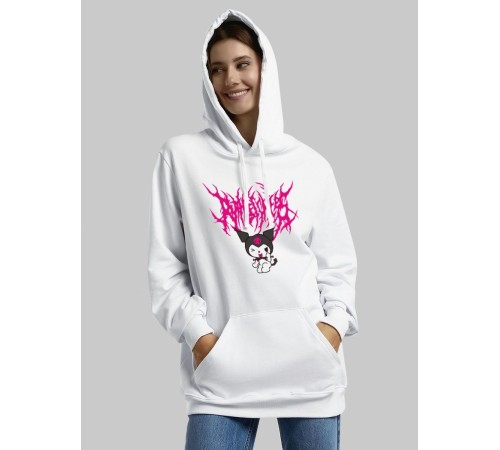 "Толстовки, свитшоты и худи Sharp&Shop" Белое худи Аниме мужское женское кофта