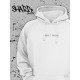 "Толстовки, свитшоты и худи Sharp&Shop" Белое худи Аниме мужское женское кофта