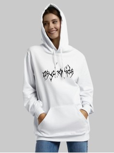 "Толстовки, свитшоты и худи Sharp&Shop" Белое худи Аниме мужское женское кофта