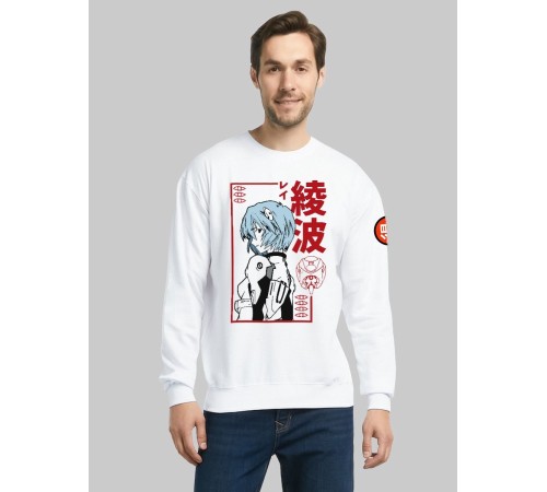 "Толстовки, свитшоты и худи Sharp&Shop" Белый свитшот Аниме толстовка с капюшоном кофта Amine хентай