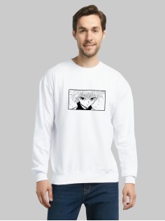 "Толстовки, свитшоты и худи Sharp&Shop" Белый свитшот Аниме толстовка с капюшоном кофта Amine хентай