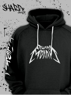 "Толстовки, свитшоты и худи Sharp&Shop" Черное худи Аниме толстовка с капюшоном кофта Amine хентай