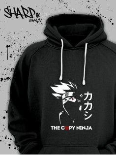 "Толстовки, свитшоты и худи Sharp&Shop" Черное худи Аниме толстовка с капюшоном кофта Amine хентай