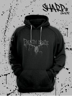 "Толстовки, свитшоты и худи Sharp&Shop" Черное худи Аниме толстовка с капюшоном кофта Amine хентай