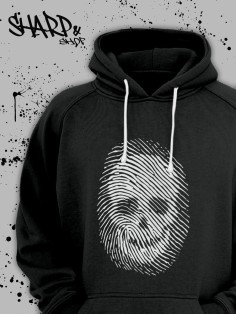 "Толстовки, свитшоты и худи Sharp&Shop" Черное худи Аниме толстовка с капюшоном кофта Amine хентай