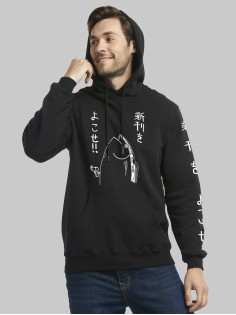 "Толстовки, свитшоты и худи Sharp&Shop" Черное худи Аниме толстовка с капюшоном кофта Amine хентай