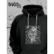 "Толстовки, свитшоты и худи Sharp&Shop" Черное худи Аниме толстовка с капюшоном кофта Amine хентай