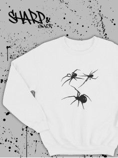 "Толстовки, свитшоты и худи Sharp&Shop" Белый свитшот Аниме толстовка с капюшоном кофта Amine хентай