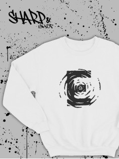 "Толстовки, свитшоты и худи Sharp&Shop" Белый свитшот Аниме толстовка с капюшоном кофта Amine хентай