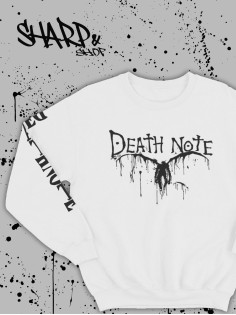 "Толстовки, свитшоты и худи Sharp&Shop" Белый свитшот Аниме толстовка с капюшоном кофта Amine хентай