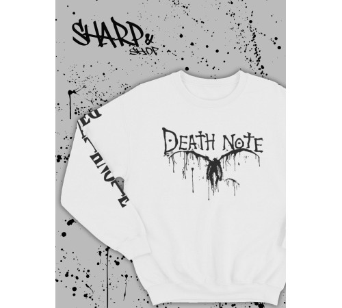 "Толстовки, свитшоты и худи Sharp&Shop" Белый свитшот Аниме толстовка с капюшоном кофта Amine хентай