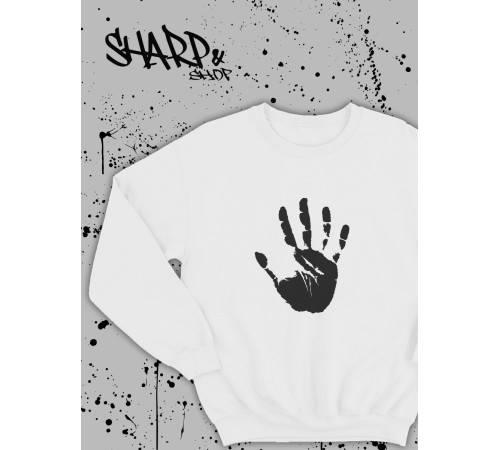 "Толстовки, свитшоты и худи Sharp&Shop" Белый свитшот Аниме толстовка с капюшоном кофта Amine хентай