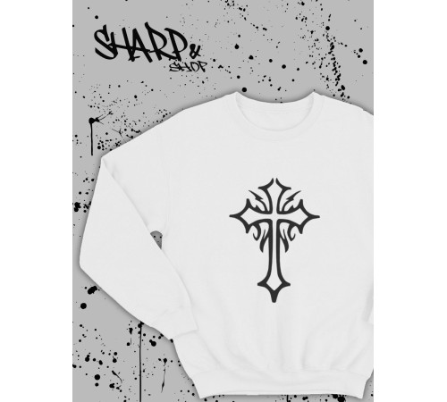 "Толстовки, свитшоты и худи Sharp&Shop" Белый свитшот Аниме толстовка с капюшоном кофта Amine хентай