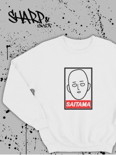 "Толстовки, свитшоты и худи Sharp&Shop" Белый свитшот Аниме толстовка с капюшоном кофта Amine хентай
