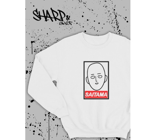 "Толстовки, свитшоты и худи Sharp&Shop" Белый свитшот Аниме толстовка с капюшоном кофта Amine хентай