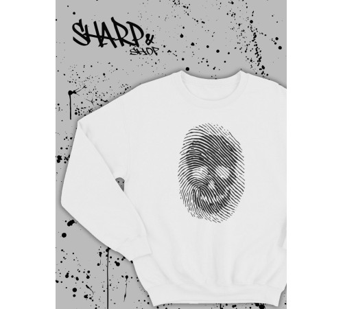 "Толстовки, свитшоты и худи Sharp&Shop" Белый свитшот Аниме толстовка с капюшоном кофта Amine хентай