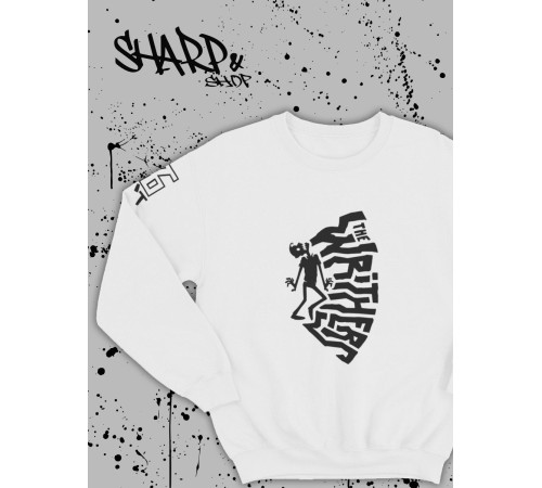 "Толстовки, свитшоты и худи Sharp&Shop" Белый свитшот Аниме толстовка с капюшоном кофта Amine хентай