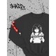 "Толстовки, свитшоты и худи Sharp&Shop" Свитшот Аниме черный оверсайз толстовка с принтом Amine