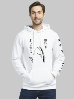 "Толстовки, свитшоты и худи Sharp&Shop" Белое худи Аниме толстовка с капюшоном кофта Amine хентай