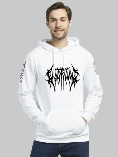 "Толстовки, свитшоты и худи Sharp&Shop" Белое худи Аниме толстовка с капюшоном кофта Amine хентай