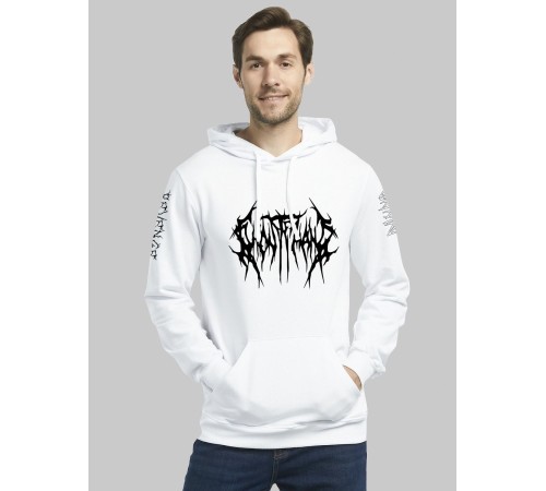 "Толстовки, свитшоты и худи Sharp&Shop" Белое худи Аниме толстовка с капюшоном кофта Amine хентай