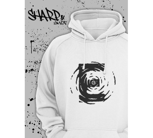 "Толстовки, свитшоты и худи Sharp&Shop" Белое худи Аниме толстовка с капюшоном кофта Amine хентай