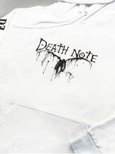 "Толстовки, свитшоты и худи Sharp&Shop" Белое худи Аниме толстовка с капюшоном кофта Amine хентай