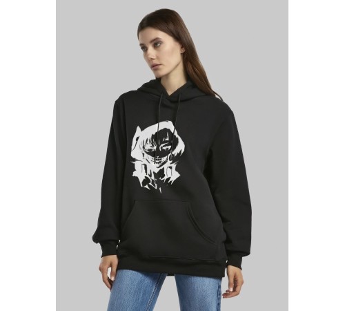 "Толстовки, свитшоты и худи Sharp&Shop" Черное худи Аниме толстовка с капюшоном кофта Amine хентай
