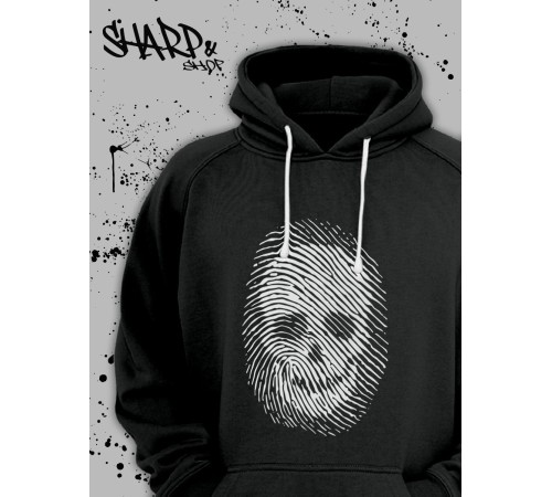 "Толстовки, свитшоты и худи Sharp&Shop" Черное худи Аниме толстовка с капюшоном кофта Amine хентай