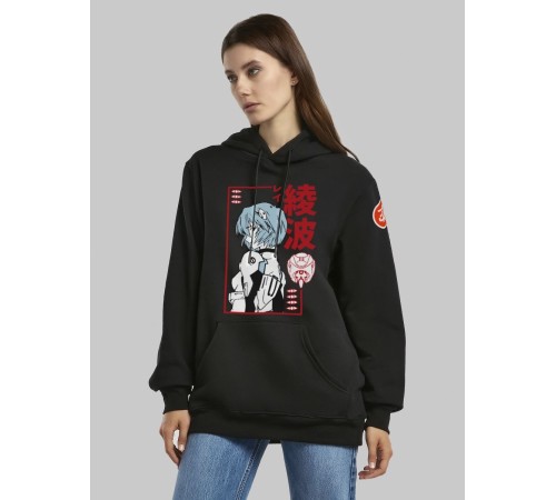 "Толстовки, свитшоты и худи Sharp&Shop" Черное худи Аниме толстовка с капюшоном кофта Amine хентай