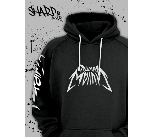 "Толстовки, свитшоты и худи Sharp&Shop" Черное худи Аниме толстовка с капюшоном кофта Amine хентай