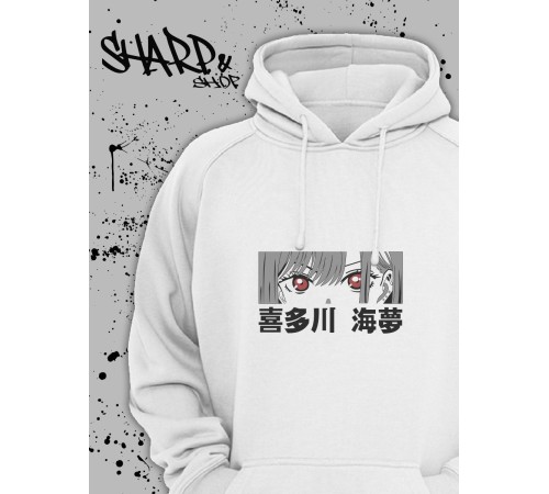 Sharp& Худи Аниме оверсайз Хентай Токийский Гуль