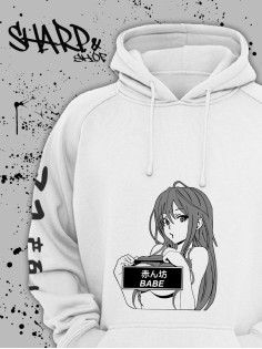 Sharp& Худи Аниме оверсайз Хентай Токийский Гуль