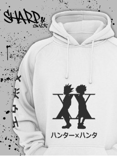 Sharp& Худи Аниме оверсайз хантер Токийские мстители