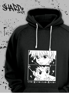 Sharp& Толстовка Аниме оверсайз Хентай Токийский Гуль
