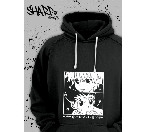 Sharp& Толстовка Аниме оверсайз Хентай Токийский Гуль