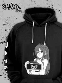 Sharp& Толстовка Аниме оверсайз Хентай Токийский Гуль