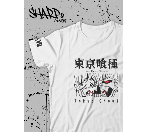 Sharp& Футболка Аниме оверсайз Хентай Токийский Гуль Роблокс