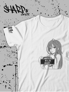 Sharp& Футболка Аниме оверсайз Хентай Токийский Гуль
